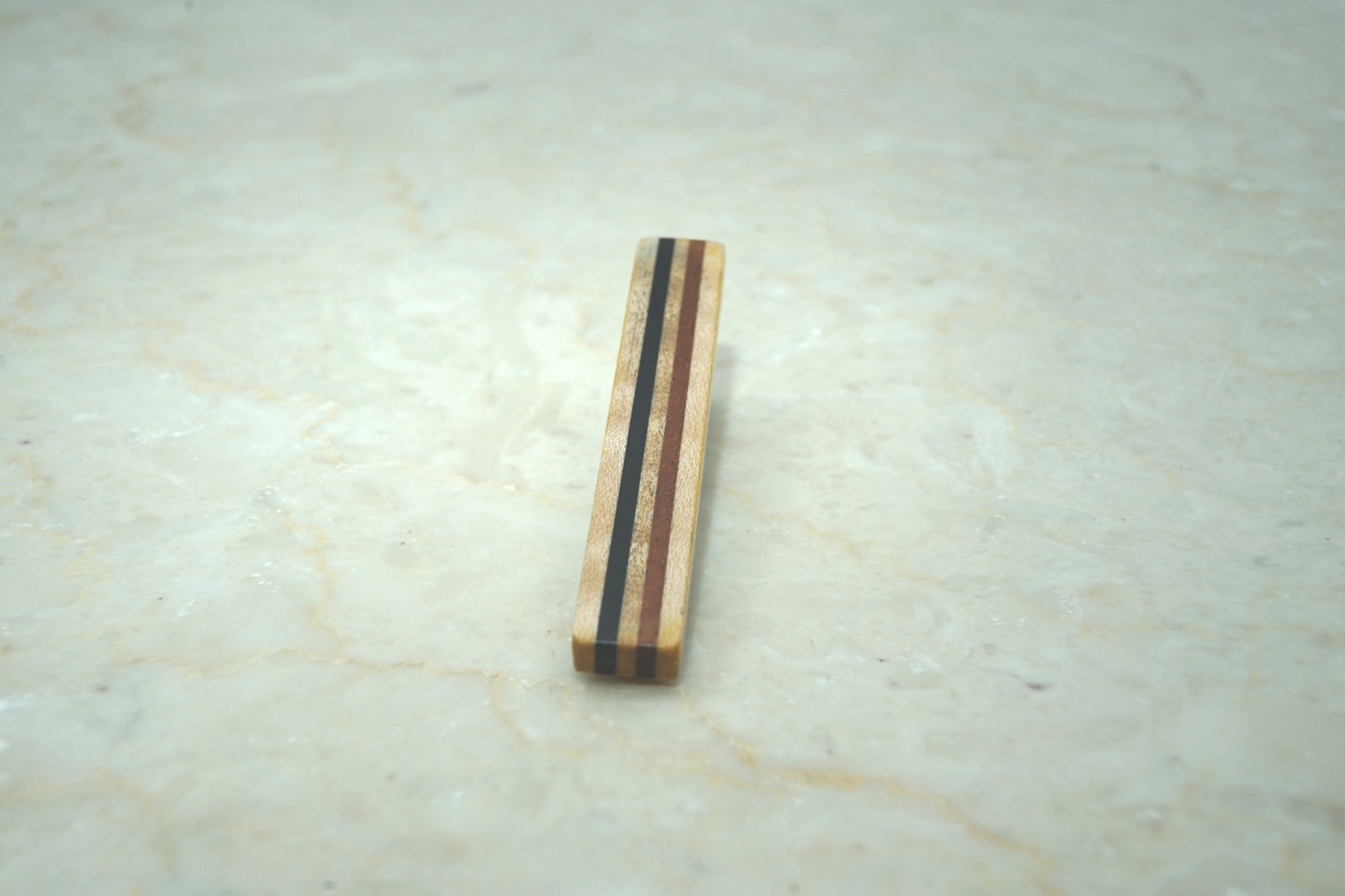 Wooden Tie Bar Art Deco Style | Groomsmen Gift | Wooden Anniversary Gift | Wood Tie Clip | Gift for dad | Gift for Husband/Boyfriend